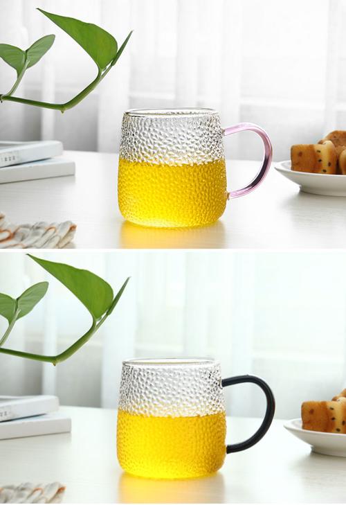 耐热早餐马克玻璃锤纹杯 isn日式家用沧州日用百货工厂地摊水杯